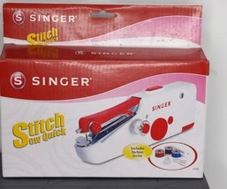 Singer Stitch Sew Quick Portable Compact Handheld Sewing Machine - £11.84 GBP