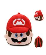 Mario Plush Backpack School Bag 10&quot; - £17.57 GBP