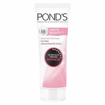 5x Pond&#39;s Bright Beauty Spot Less Glow Fairness Face Wash, 50 gm (Pack of 5) - £12.96 GBP