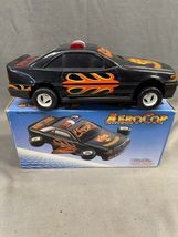 Vintage Aerocop Toy Car 1980s Battery Operated Futuristic Police Mercede... - $44.65