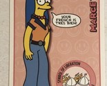 The Simpsons Trading Card 2001 Inkworks #33 Marge 74 - $1.97