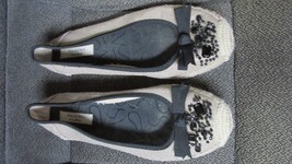 &quot;Beaded Slip On Espadrille Shoes&quot; - Simply Vera - Vera Wang - Size 7 M - Spring - £10.27 GBP
