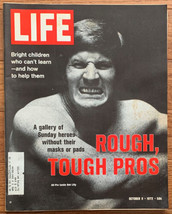 VTG Life Magazine: October 6 1972 - Bob Lilly Rough, Tough Pros - £7.99 GBP