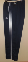 Adidas Men&#39;s 3XLT  Straight Leg Full Length 3-Stripe Sweat Pants Blue GK9269 New - £33.47 GBP