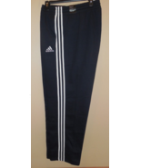 Adidas Men&#39;s 3XLT  Straight Leg Full Length 3-Stripe Sweat Pants Blue GK... - £33.49 GBP