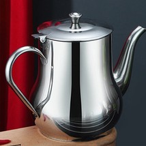 Sleek Heat Retention Tea &amp; Coffee Pot 32oz Capacity 18/10 Stainless Steel Lid - £10.72 GBP