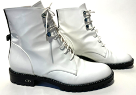 Christian Dior - Rebelle Ankle Boots with Stones - Size 38 - White - £963.84 GBP
