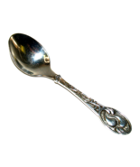 Sterling Silver Tea Spoon 76 - Two Drop Design on Handle - 23.5 grams - $28.09