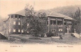 Elmira New York~Rorick&#39;s Glen Theatre~Paul Koeber Company Publ Postcard 1900s - £7.87 GBP