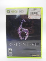 Resident Evil 6 Microsoft Xbox 360, 2012- 2 Disc Video Game w Insert Discs Great - £6.30 GBP