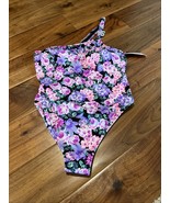 Victoria&#39;s Secret Women&#39;s One Piece One Shoulder Floral Swimsuit Size Me... - $62.52 CAD