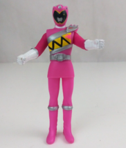 2013 Bandai Power Rangers Dino Charge Pink Ranger 4&quot; Vinyl Figure - $14.54