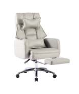 Swivel Ergonomic Office Chair With Lumbar Support Grey - $296.10 CAD