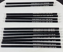 Vintage Ruwe Drafting Pencil 205 No. 3S 4S 2S Lot of 13 Unsharpened K + E - £14.10 GBP