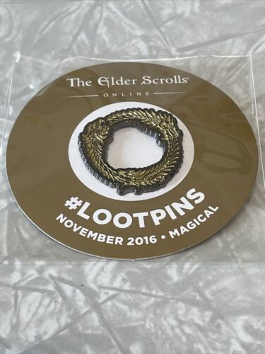 Primary image for Elder Scrolls Magical Loot Crate Metal Pin- Exclusive. Factory Sealed New