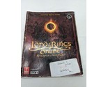**DAMAGED** The Lord Of The Rings Online Shadows Of Angmar Official Game... - $9.89