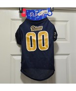 New Hunter Pet Gear St. Louis Rams 00 Dog Jersey Sz L - $264.53 MXN