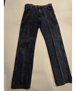 Wrangler Men&#39;s 13MWZNF Size 36x34-Blue Jeans-Straight-USA - $27.74 CAD