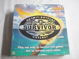 Survivor Game 2000 Mattel Never Played Complete Based on the CBS TV Show - £11.79 GBP