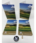 Gleneagles Scotland 2 Yardage Books, 1 Used Scorecard, Ball Marker Chip ... - $717.86 MXN