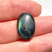 Norway Spectralite Oval 21x14 mm Cabochon Gemstone for Jewelry Makers - £14.11 GBP