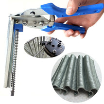 Hog Ring Pliers Tool 600pcs M Clips Chicken Mesh Cage Wire Crimping Solder Tools - £12.74 GBP+