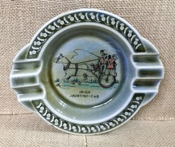 Vintage Wade Co Armagh Irish Jaunting Car Ashtray Trinket Dish Made In Ireland - $7.67