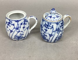 Antique Porcelain Mustard/Jam Cups - Made In Germany - $19.79