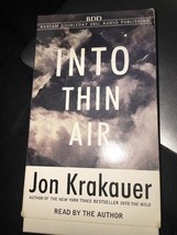 Into Thin Air Jon Krakauer Audio Kassette - £51.31 GBP