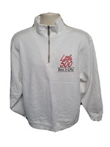 2013 Indiana University Beta GPhi Little 500 Adult Medium White Sweatshirt - $29.69