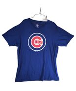 Chicago Cubs Baseball Logo Men's L Graphic T-Shirt Majestic Blue Short S... - €17,04 EUR