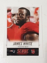 James White New England Patriots Wisconsin Badgers 2014 Score Rookie Card #377 - £0.77 GBP