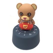 Cartoon Bear Model 60 Minutes Mechanical Timer Kitchen Gadget Cooking Cl... - $15.67