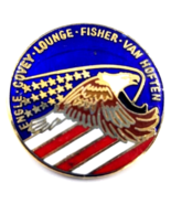 VTG NASA Space Shuttle Mission STS-511 Pin Engle Covey Lounge Fisher Van... - $17.64 CAD