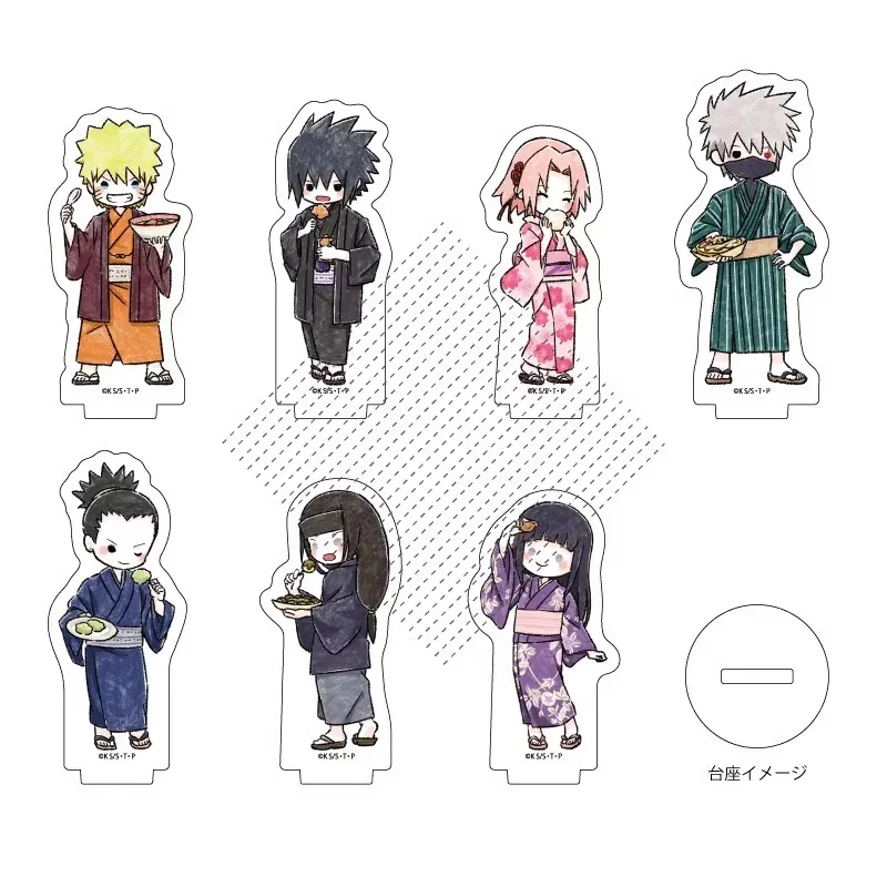 Naruto Deidara Hyuga Hinata Anime Figure Models Acrylic Stand Models Hyuga Neji - £11.71 GBP