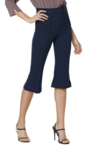 Nydj Sculpt-Her Flare Pedal Pusher Pants Oxford Navy ( XXS ) - $79.17