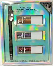 4 Piece E.L.F. Holiday Candy Drip Liquid Glitter Eye Set - $14.95