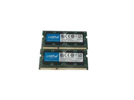 Crucial 16GB (2 X 8GB) PC3L-1600 1.35v So-Dimm RAM CT8G3S160BM Laptop Memoria - $63.98