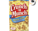 6x Boxes Crunch &#39;N Munch Buttery Toffee Popcorn With Peanuts 3.5oz Fast ... - $24.99