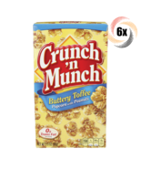 6x Boxes Crunch &#39;N Munch Buttery Toffee Popcorn With Peanuts 3.5oz Fast ... - $35.01 CAD