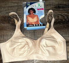 Playtex ~ Women&#39;s Full Figure Bra Taupe 18-Hour #4699 Bounce Control ~ 42C - £19.39 GBP