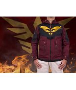 D-E\\41 Gundam Official Colaboration Techwear Windbreaker Hoodie Jacket ... - $112.00