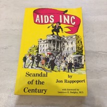 FIRST ED. AIDS Inc. Scandal of the Century by Jon Rappoport 1988 Trade P... - £36.73 GBP