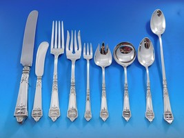Lansdowne by Gorham Sterling Silver Flatware Set for 12 Service 111 Pieces - £5,166.05 GBP