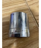 Craftsman 1/2&quot; Drive 30mm 12-Point Socket Inverted G 44244 Made in USA G... - $264.79 MXN