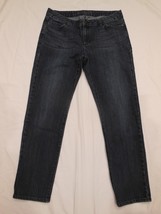 Michael Kors Women&#39;s Size 6 Blue Jeans Med Dark Wash Denim W 32 I 28 R 8.5 - $12.86
