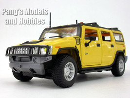 Hummer H2 2003 Diecast Metal 1/27 Model by Maisto - YELLOW - £23.79 GBP