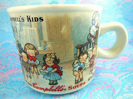 Campbells Soup Kids 1910 Souvenir Postcard Replicate Coffee Mug Cup - $129.89 MXN