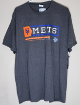 Men&#39;s Majestic XL New York Mets Charcoal Gray MLB T-Shirt NWT - £13.98 GBP