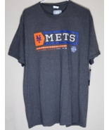 Men&#39;s Majestic XL New York Mets Charcoal Gray MLB T-Shirt NWT - $17.70